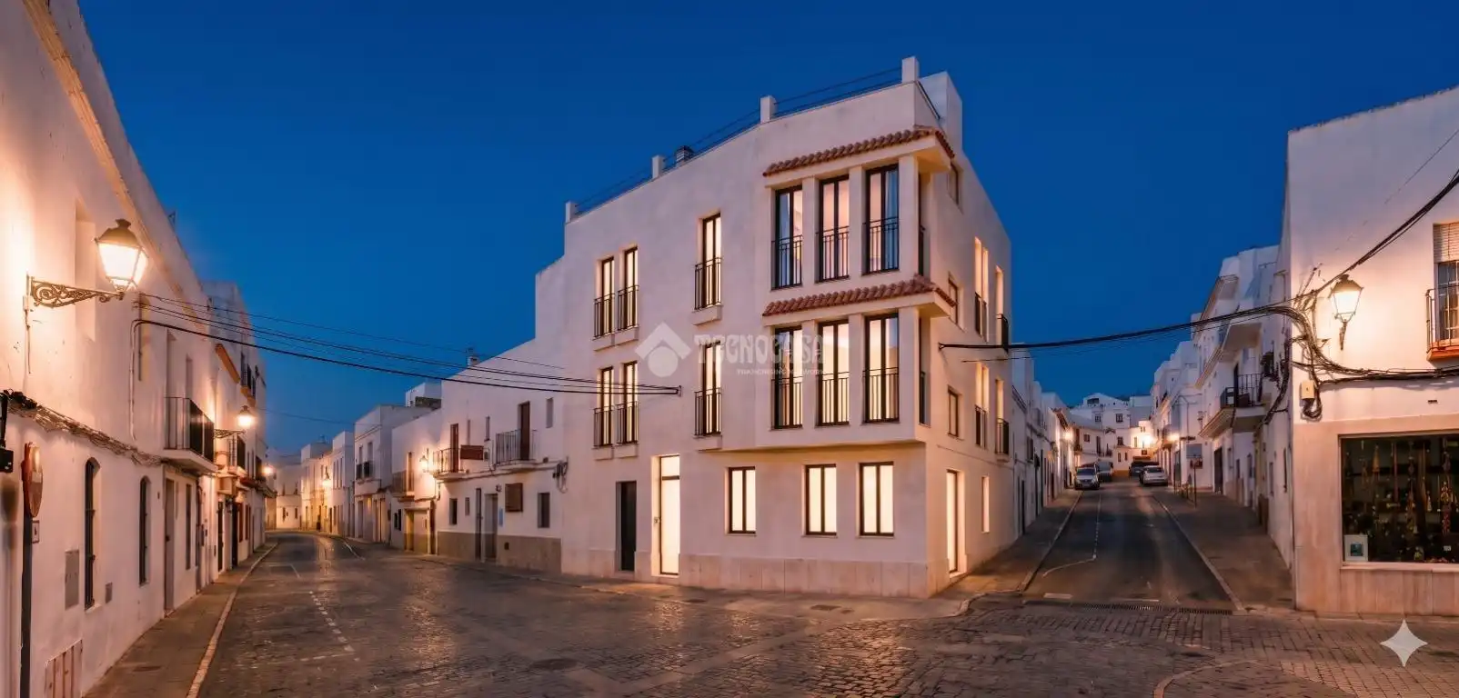 Vista exterior de Àtic en venda en Conil de la Frontera amb Terrassa i Balcó