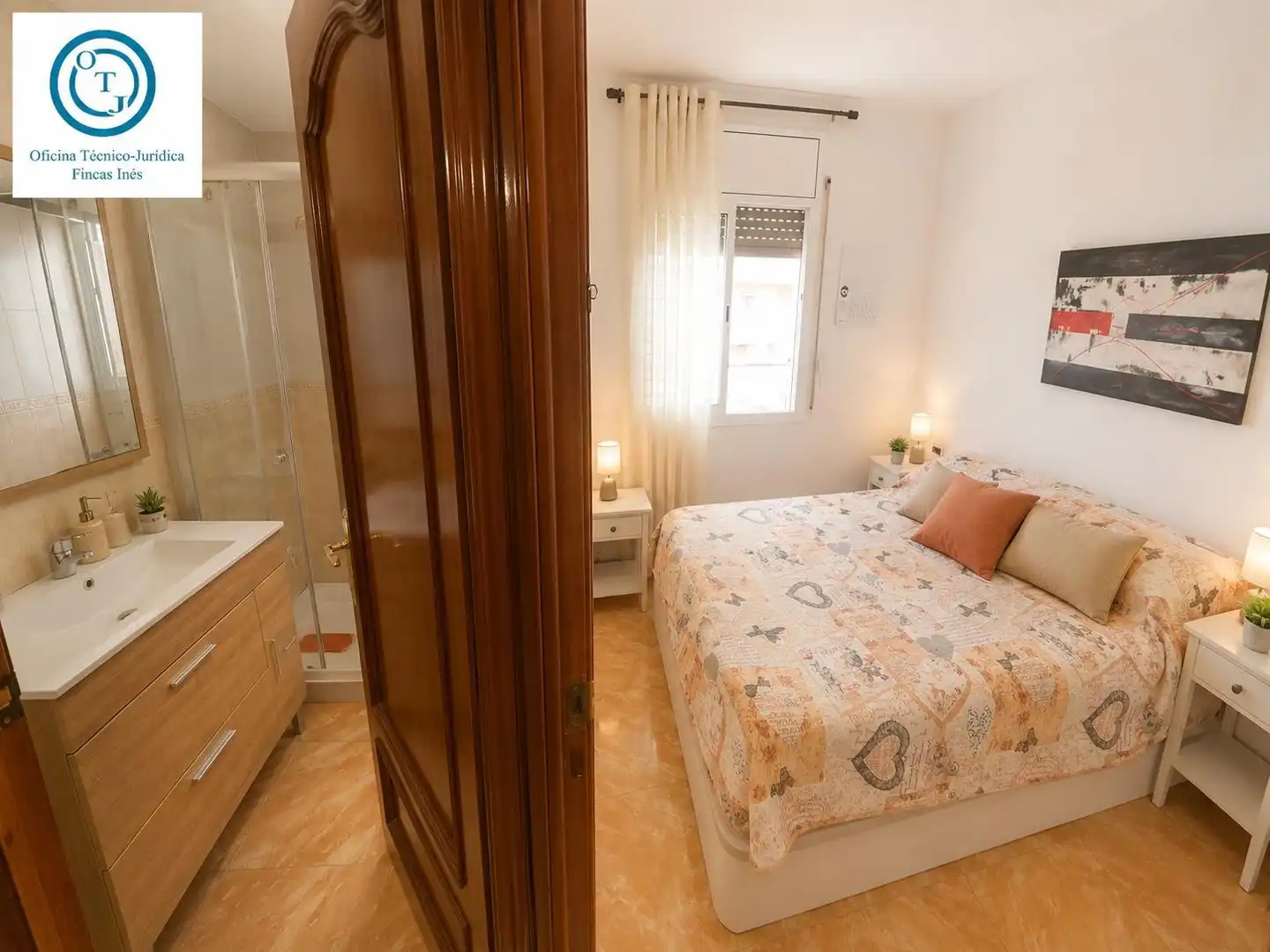 Schlafzimmer von Wohnung zum Verkauf in Mollet del Vallès mit Klimaanlage und Balkon