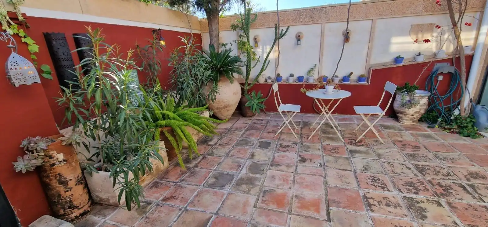 Terrace of Detached homes for rent in Sant Joan d'Alacant  with Air Conditioner, Heating and Private garden
