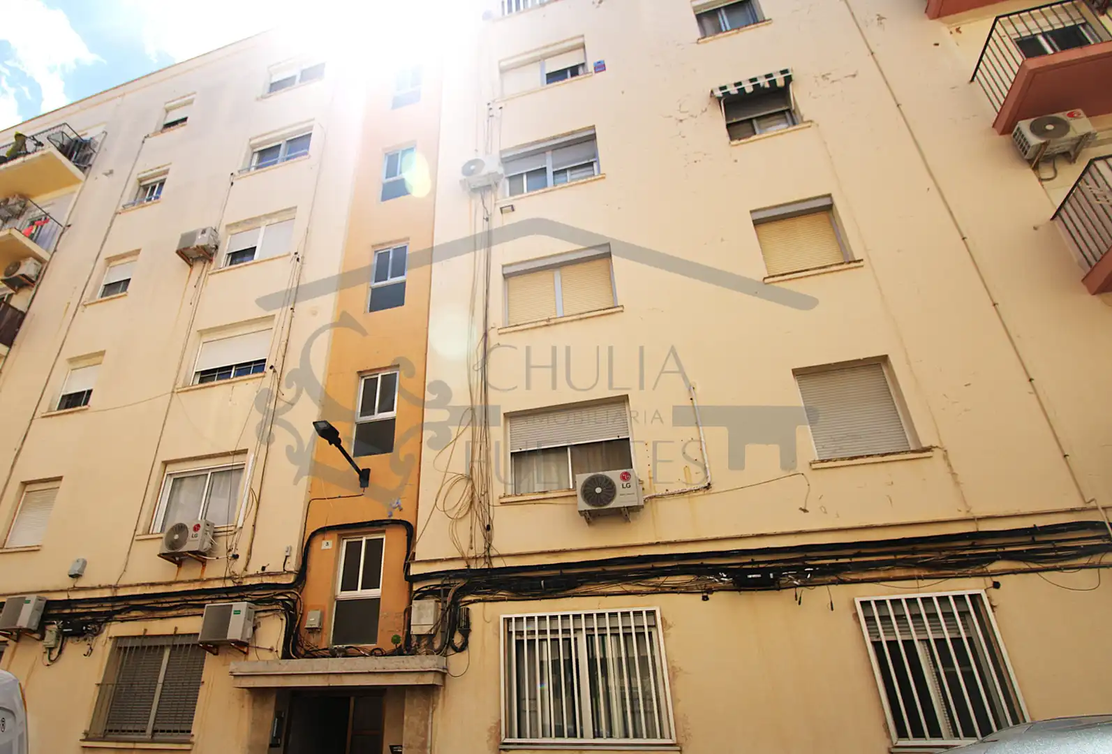 Vista exterior de Piso en venta en Valencia