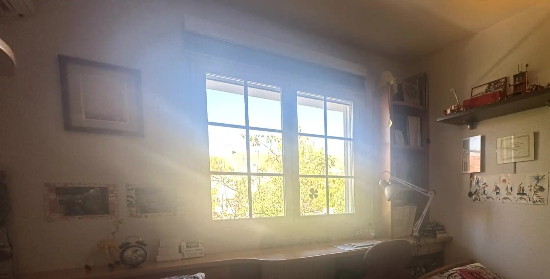 Schlafzimmer von Einfamilien-Reihenhaus zum Verkauf in Algete mit Klimaanlage, Heizung und Privatgarten