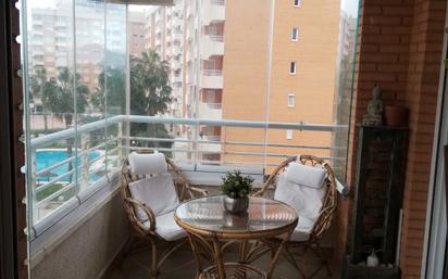 Balcony of Flat to rent in Alicante / Alacant  with Air Conditioner, Terrace and Balcony