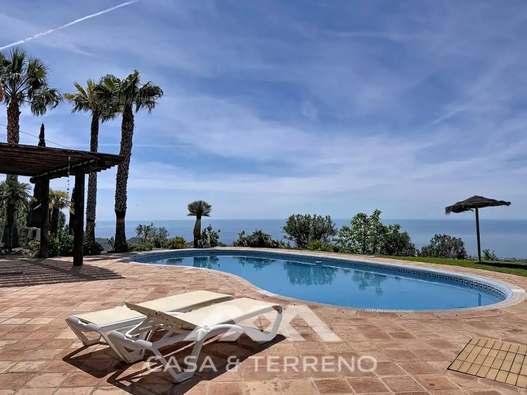 Jardí de Casa o xalet en venda en Algarrobo