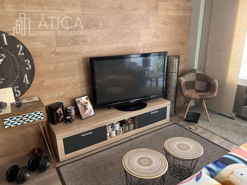 Sala d'estar de Pis de lloguer en Salamanca Capital amb Calefacció, Terrassa i Moblat