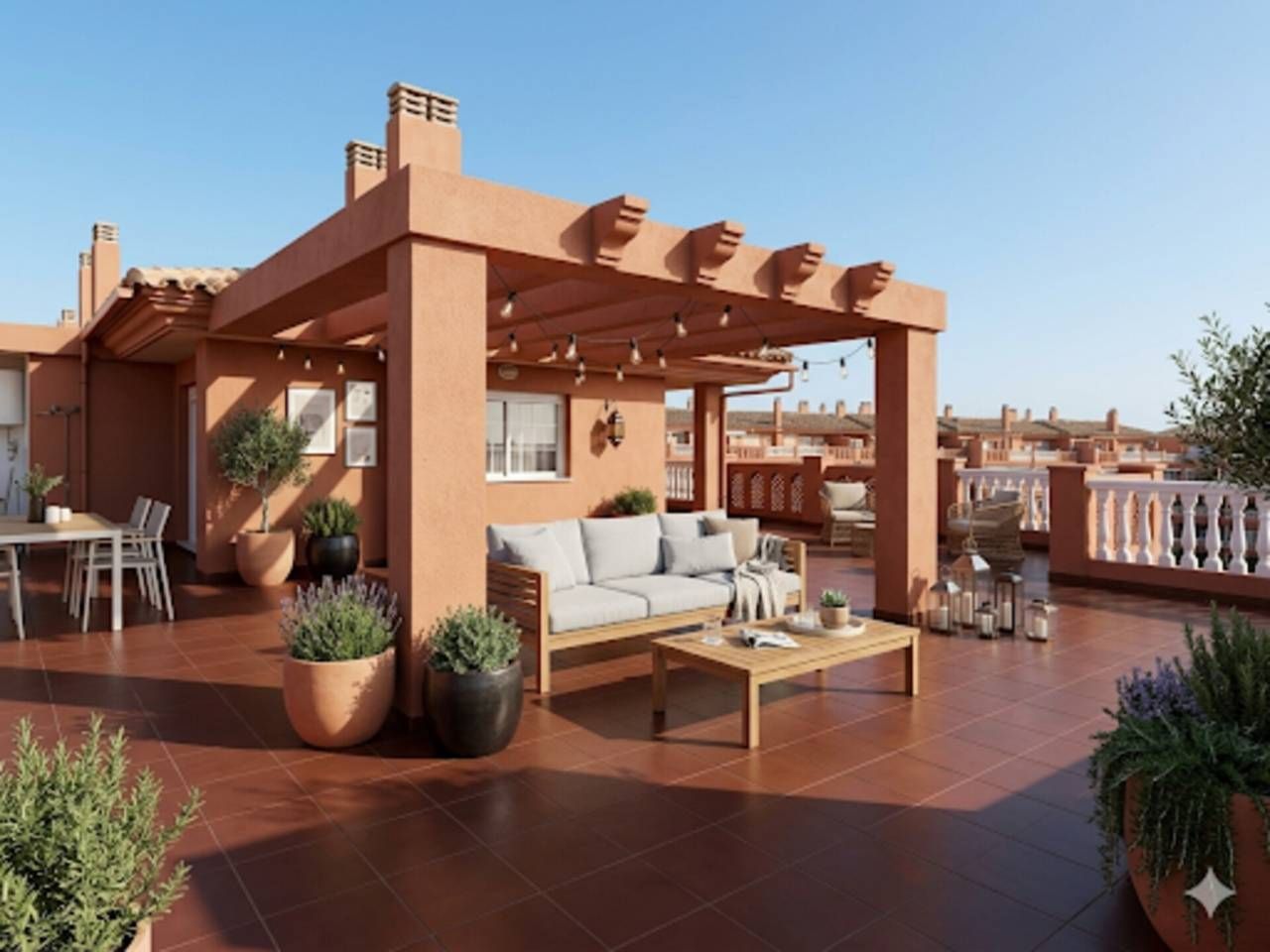 Terraza de Ático en venta en El Ejido con Aire acondicionado, Terraza y Trastero