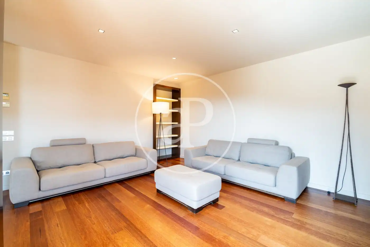 Sala de estar de Piso de alquiler en Barcelona con Aire acondicionado, Calefacción y Terraza