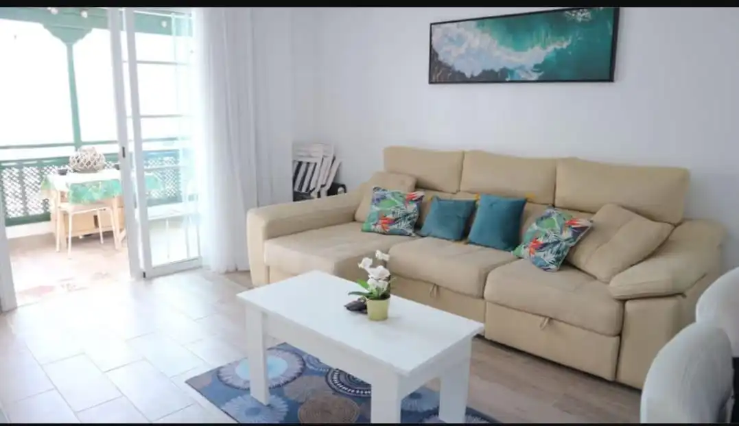 Wohnzimmer von Wohnung zur Miete in Santiago del Teide mit Terrasse, Möbliert und Balkon