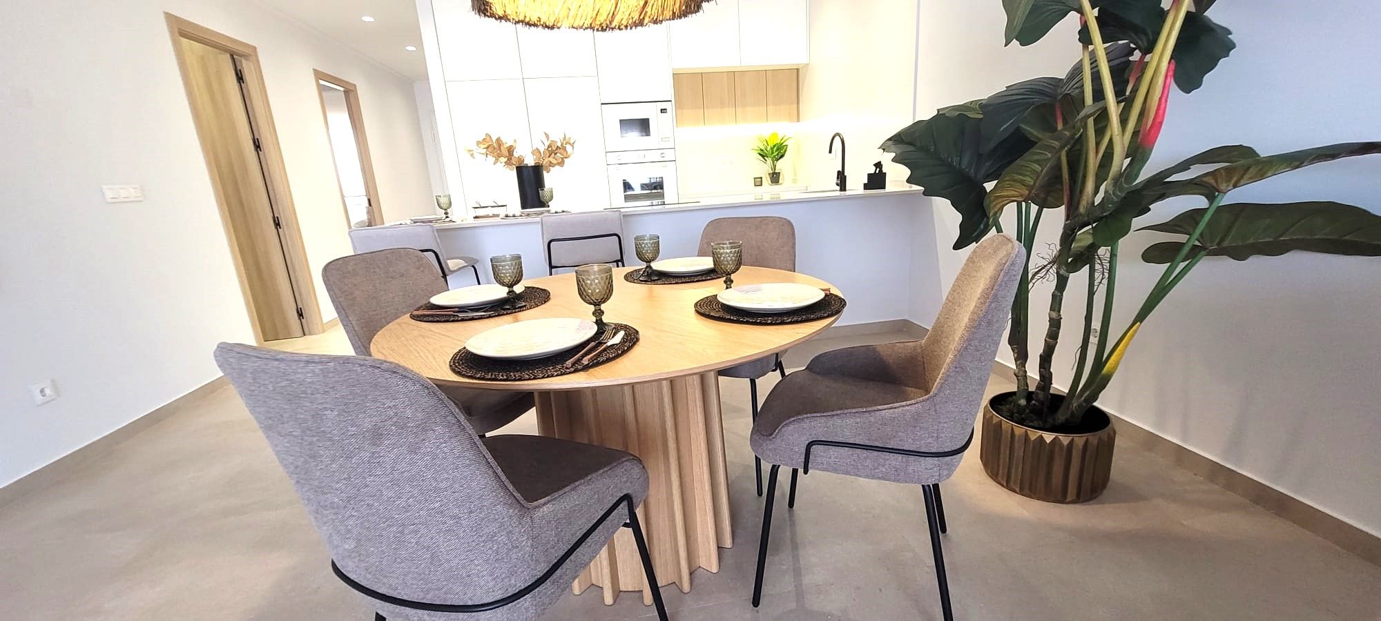 Menjador de Apartament en venda en Guardamar del Segura amb Aire condicionat, Calefacció i Jardí privat