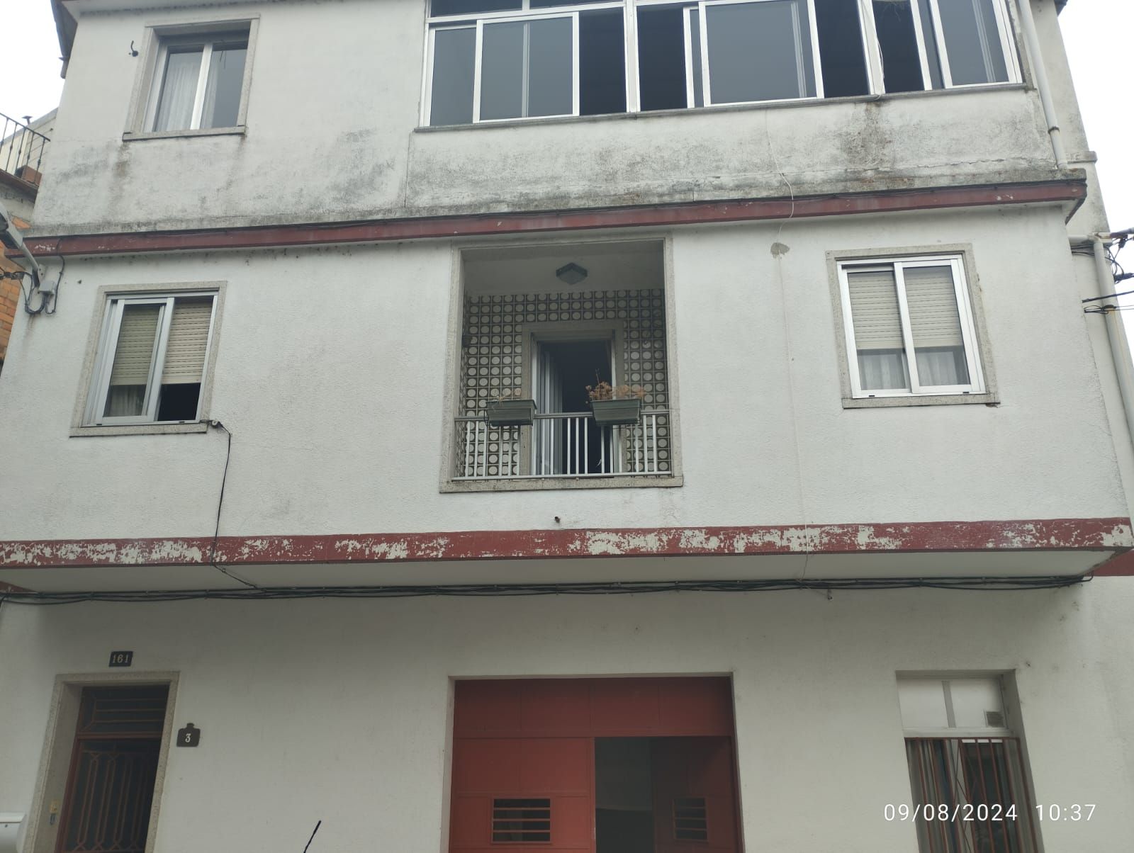 Vista exterior de Casa o chalet en venta en Ourense Capital  con Terraza, Amueblado y Balcón