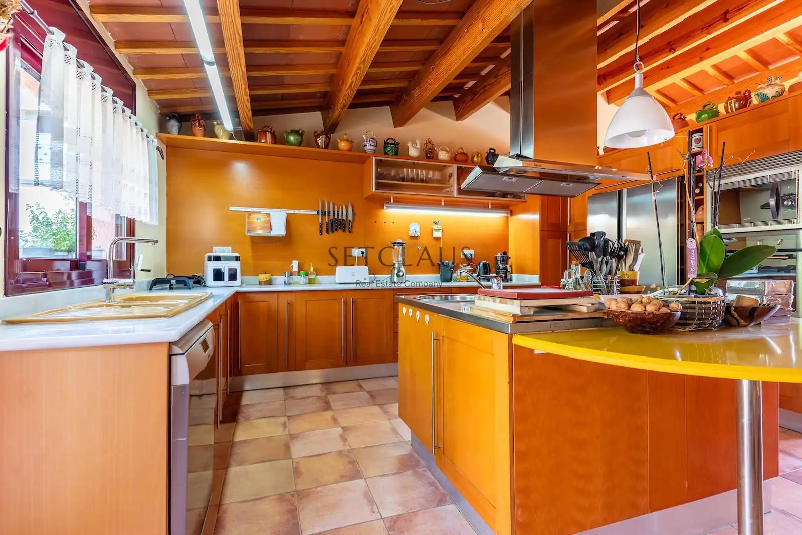 Cuina de Casa o xalet en venda en Argentona amb Aire condicionat, Calefacció i Parquet
