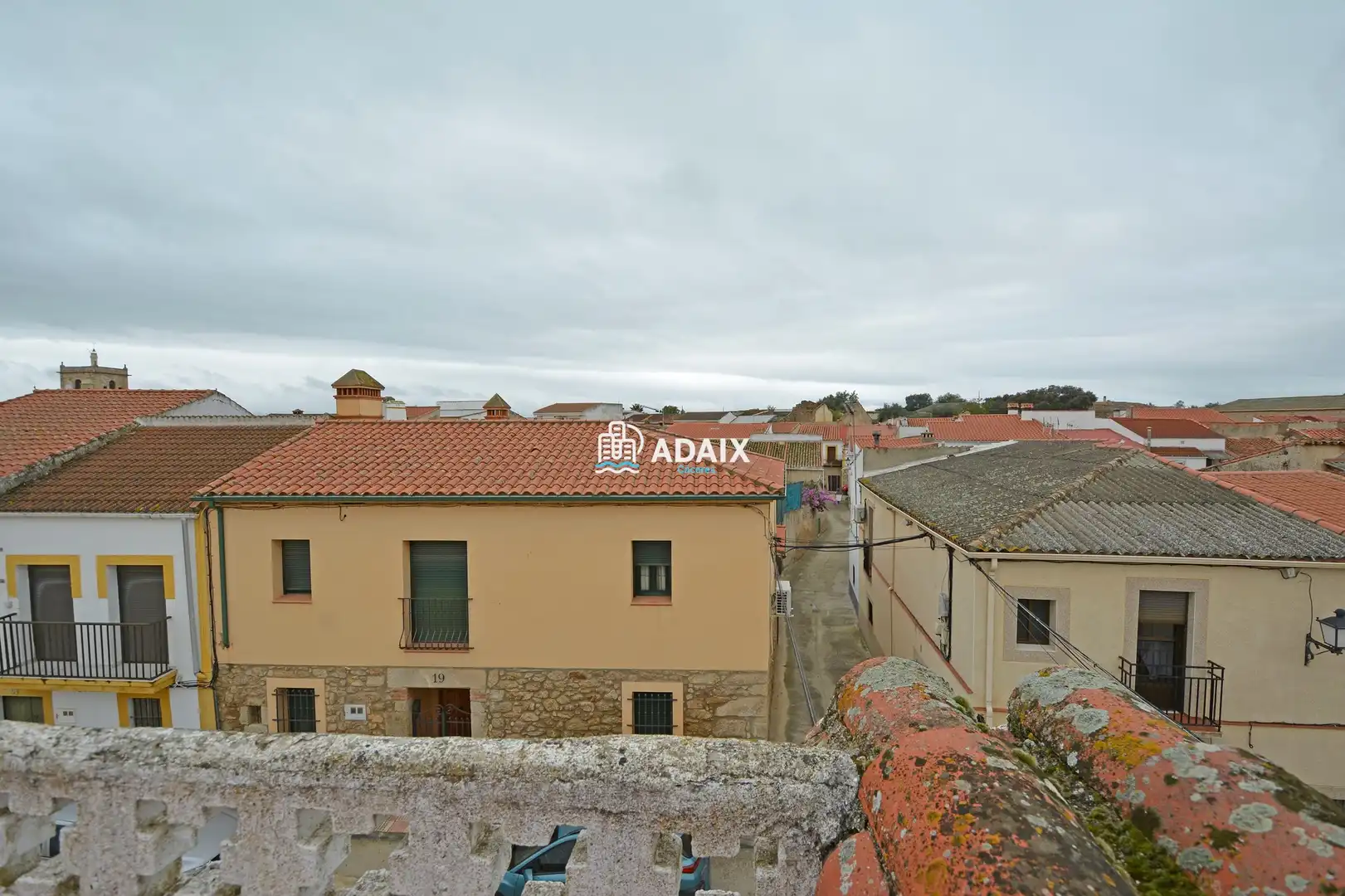 Vista exterior de Casa adosada en venda en Aldea del Cano amb Calefacció, Terrassa i Traster