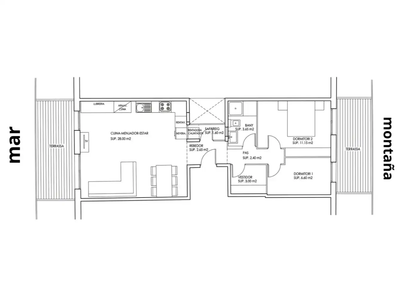 Wohnung mit Aufzug zum Verkauf in Avinguda Camí de la Fita 15, imagen 30
