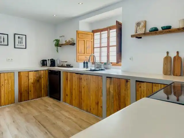 Cocina de Finca rústica en venta en Huéscar con Aire acondicionado, Calefacción y Jardín privado