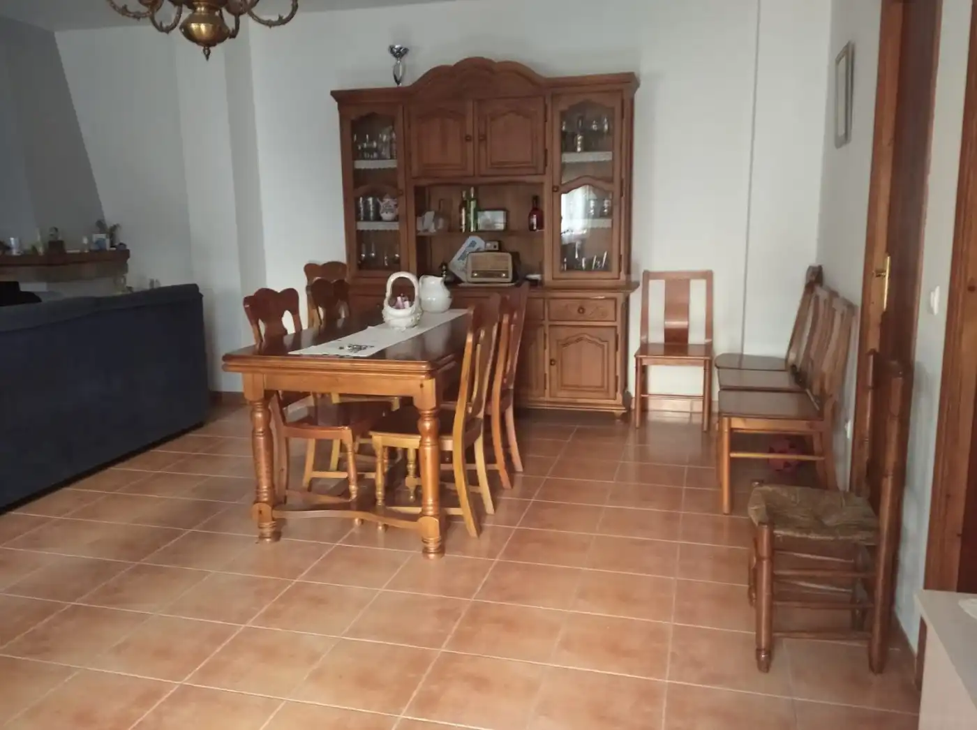 Dining room of Houses for sale in Cofrentes  with Terrace