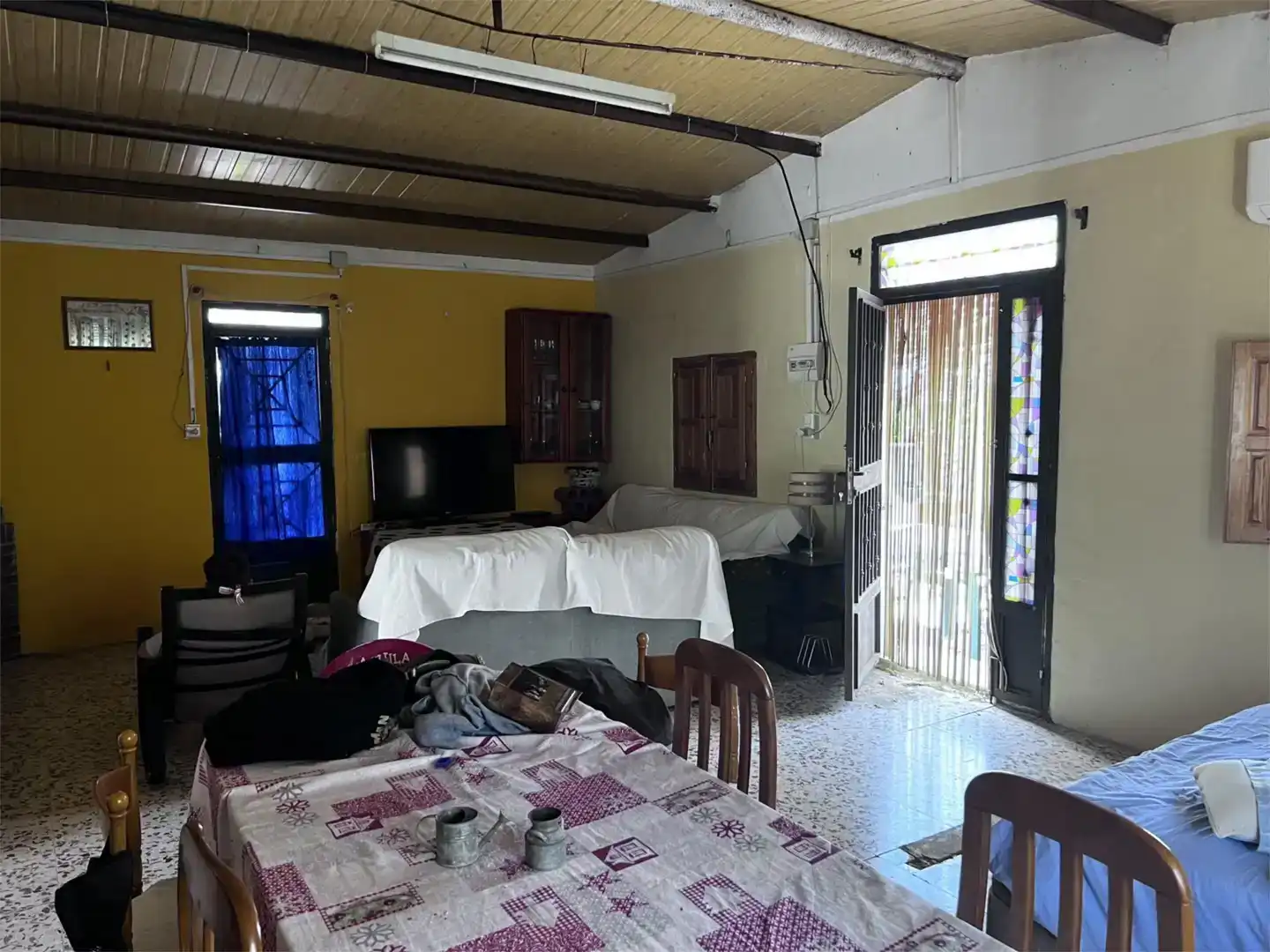 Sala d'estar de Finca rústica en venda en Las Torres de Cotillas, Murcia