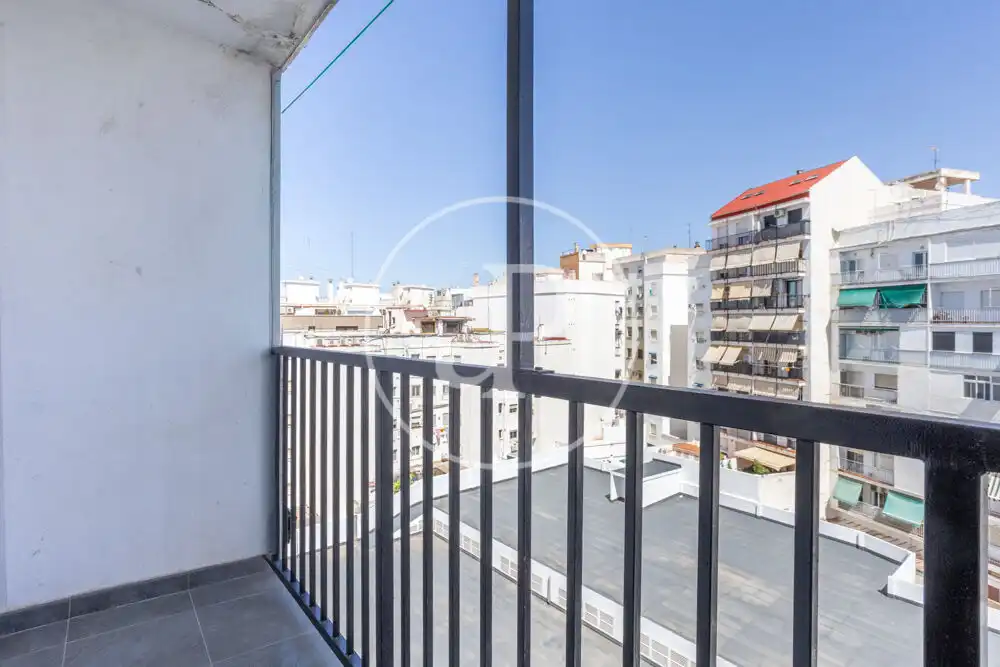 Balcony of Flat for rent in Valencia  with Heating, Furnished and Balcony