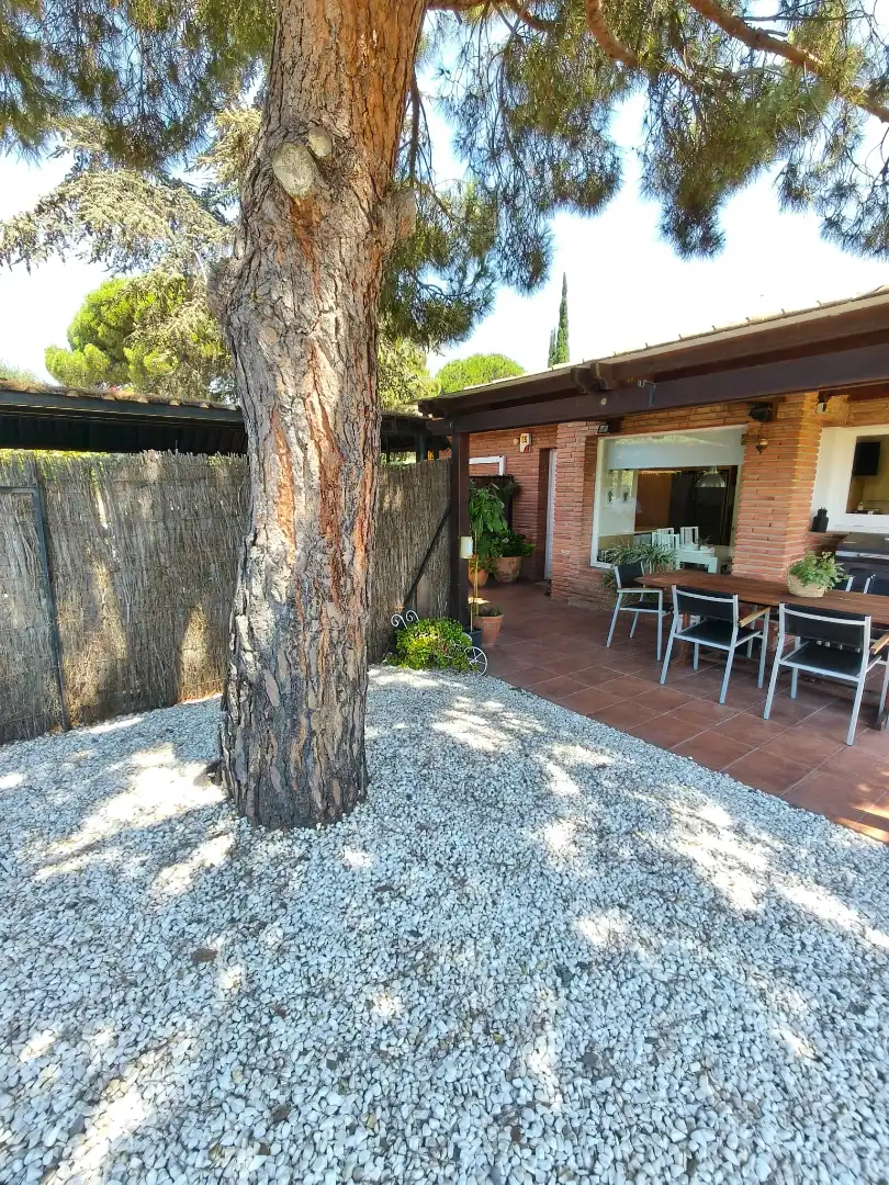 Garden of Houses for sale in Sant Andreu de Llavaneres  with Air Conditioner, Heating and Private garden