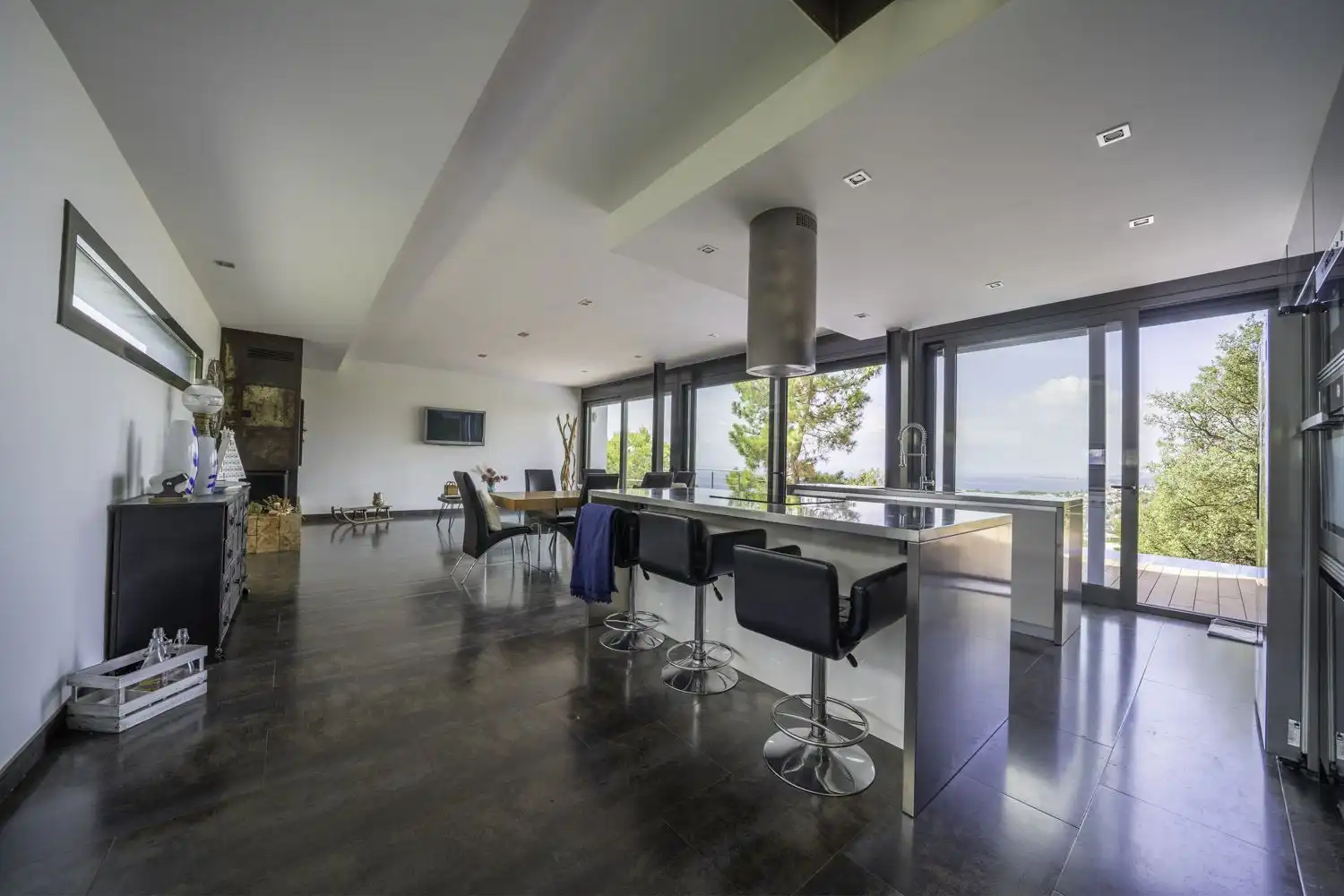 Sala de estar de Casa o chalet en venta en Lloret de Mar con Calefacción, Terraza y Trastero