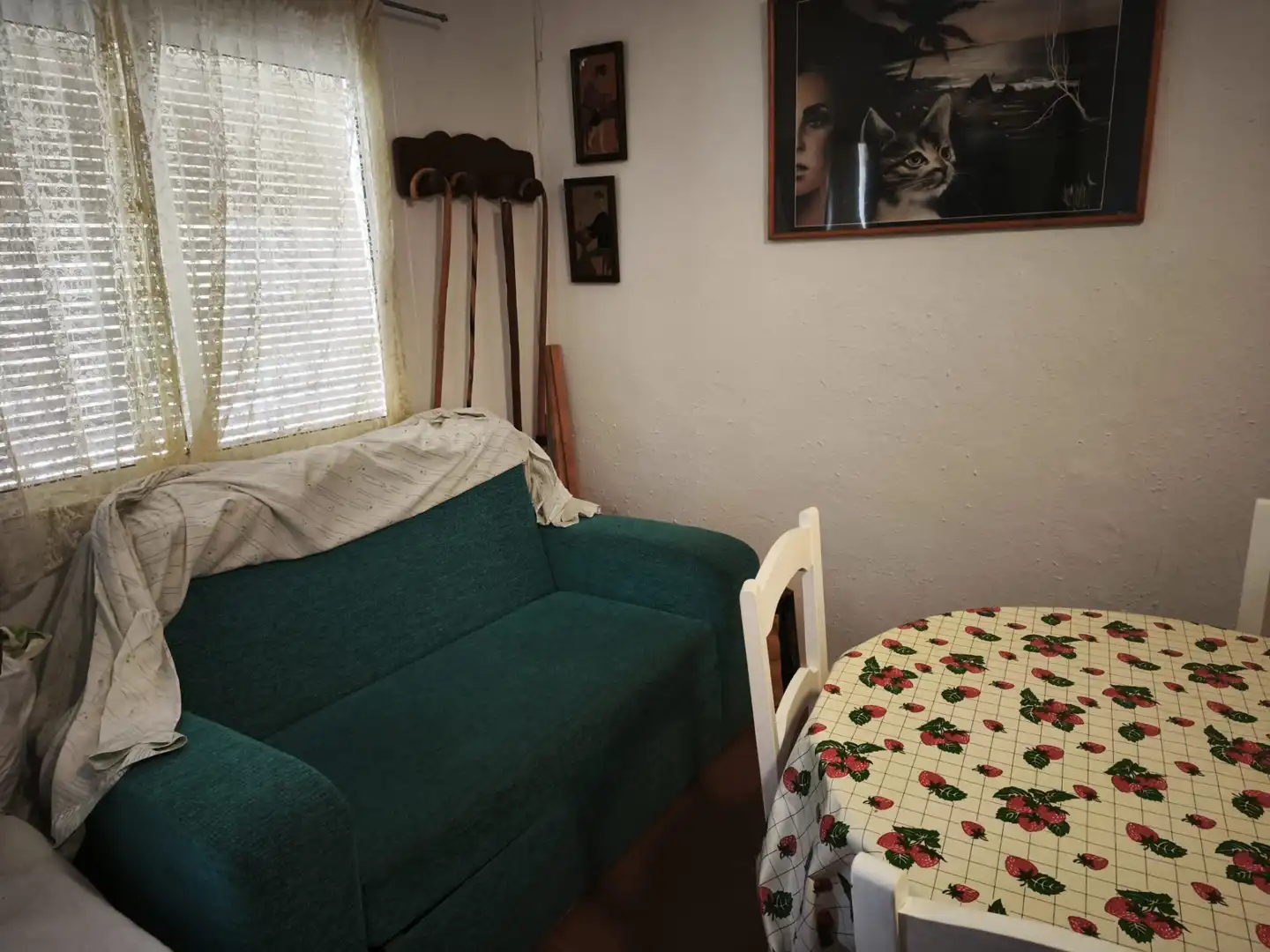Sala de estar de Casa o chalet en venta en El Frasno con Terraza, Amueblado y Horno