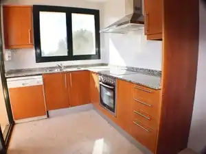 Küche von Maisonette zur Miete in Torredembarra mit Klimaanlage, Heizung und Terrasse