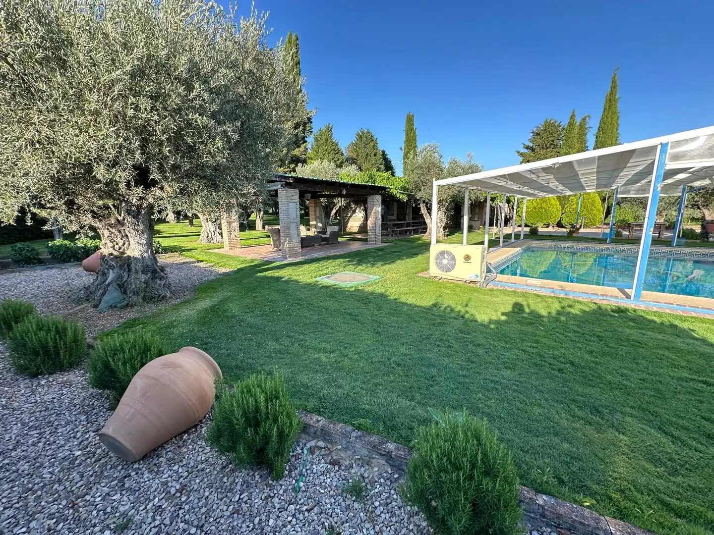 Jardín de Casa o chalet en venta en Montearagón con Aire acondicionado, Calefacción y Jardín privado