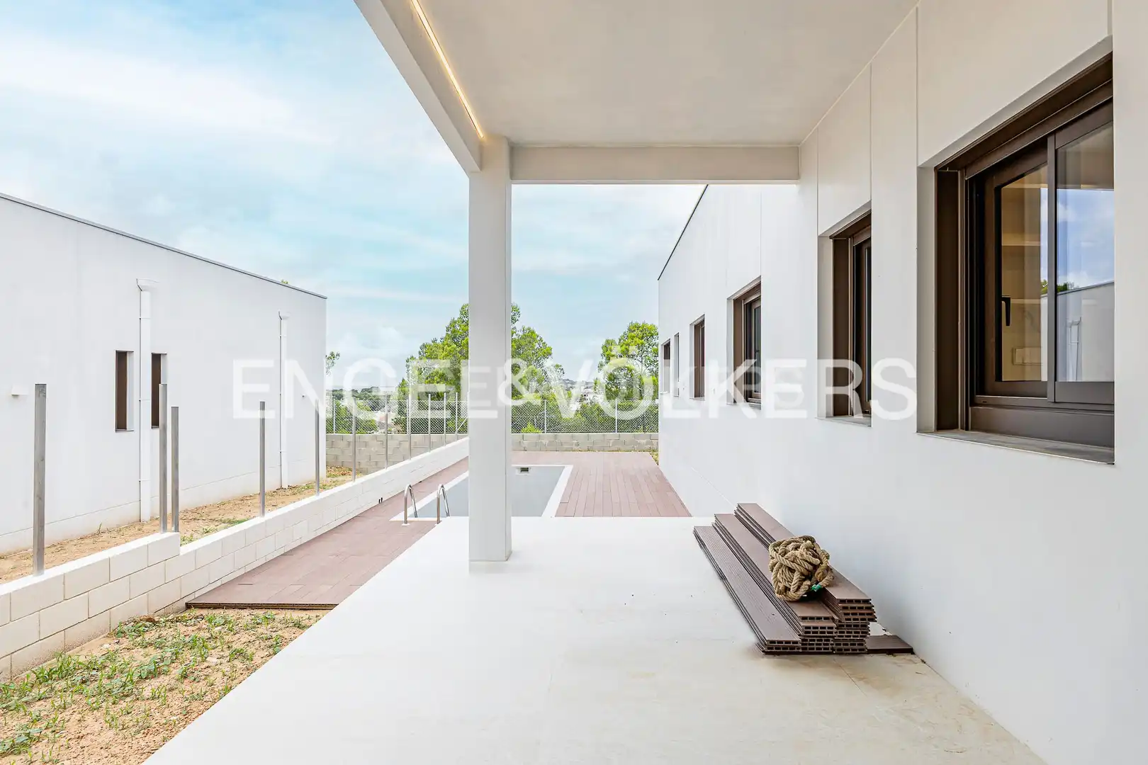 Terraza de Casa o chalet en venta en El Vendrell con Aire acondicionado, Calefacción y Jardín privado