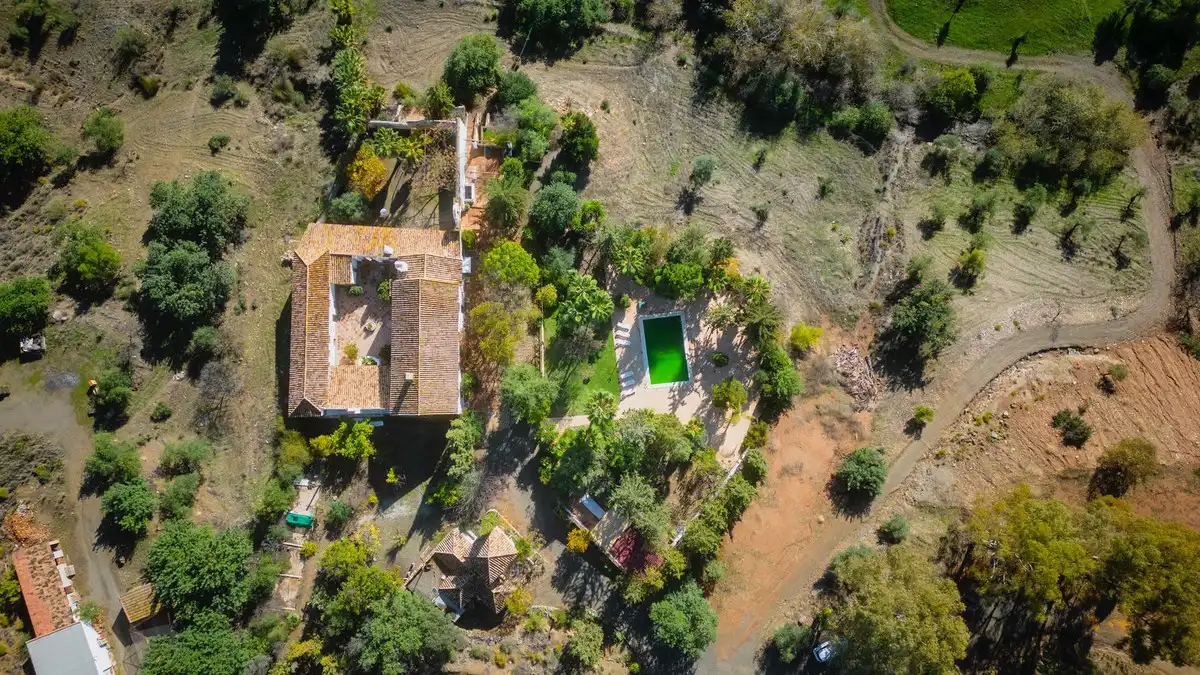 Jardí de Finca rústica en venda en Málaga