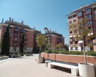 Exterior view of Flat to rent in  Madrid Capital  with Air Conditioner, Heating and Storage room