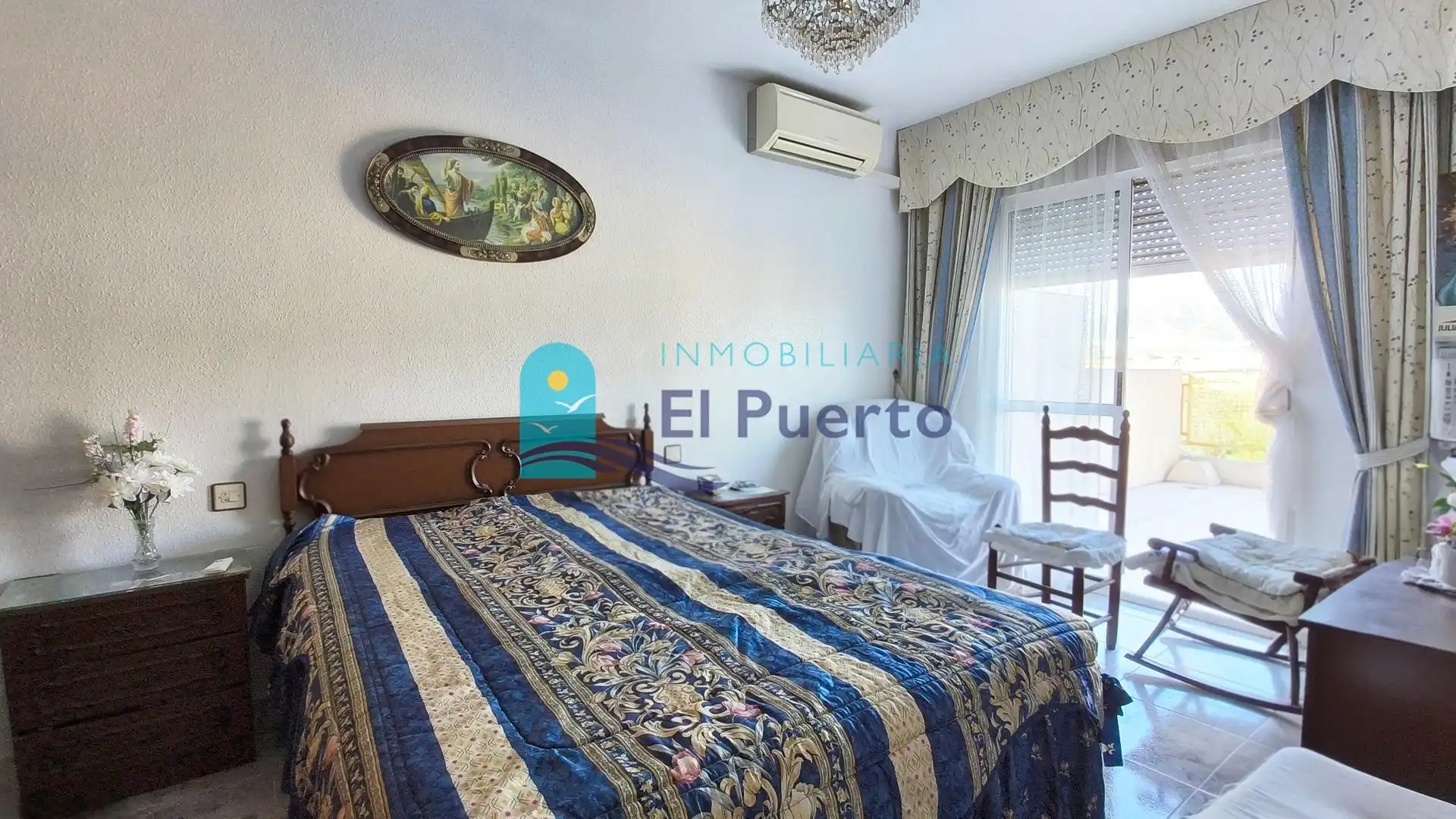 Schlafzimmer von Maisonette zum Verkauf in Mazarrón mit Klimaanlage, Privatgarten und Terrasse