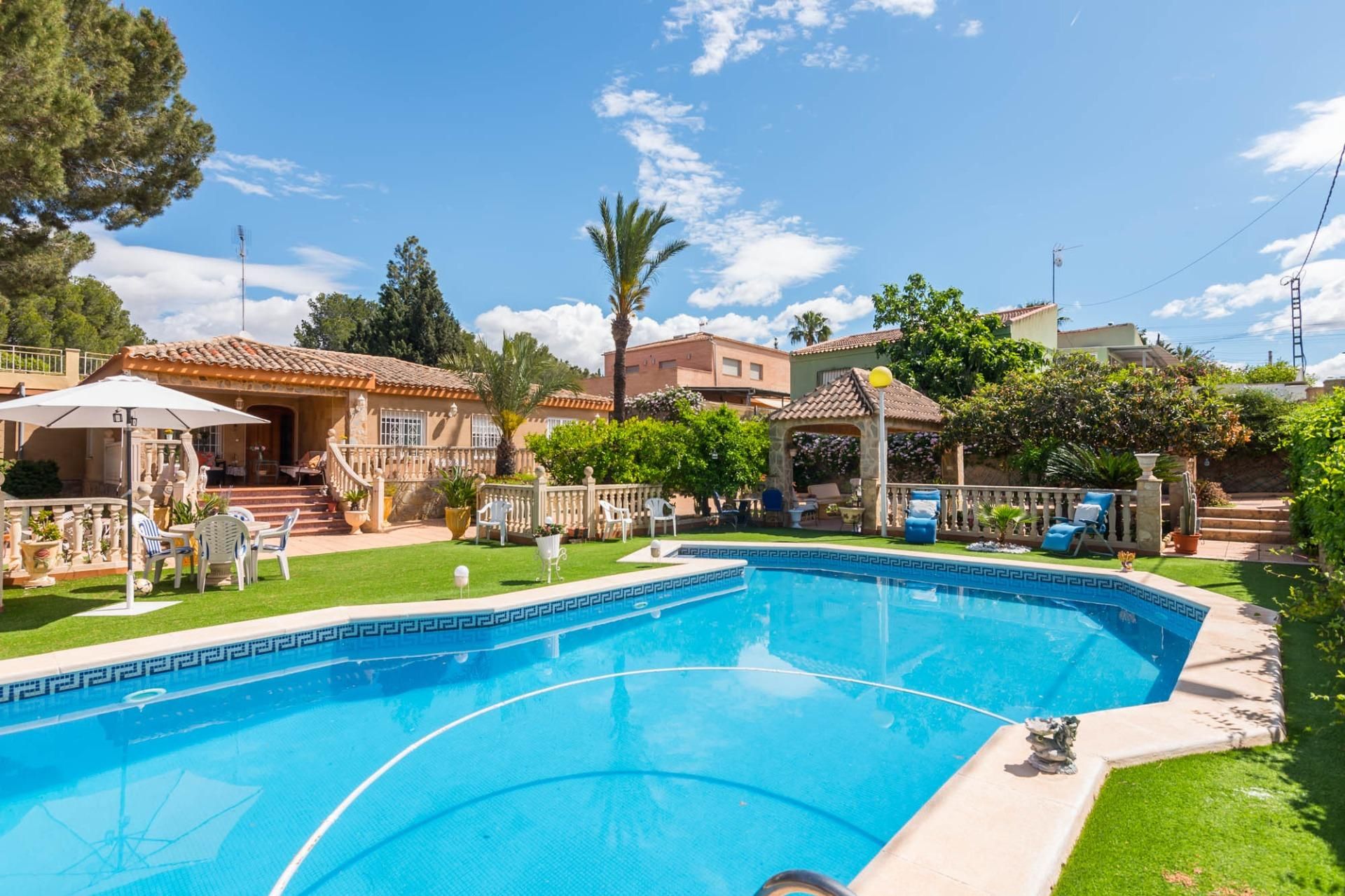 Piscina de Casa o xalet en venda en Molina de Segura amb Aire condicionat, Calefacció i Jardí privat