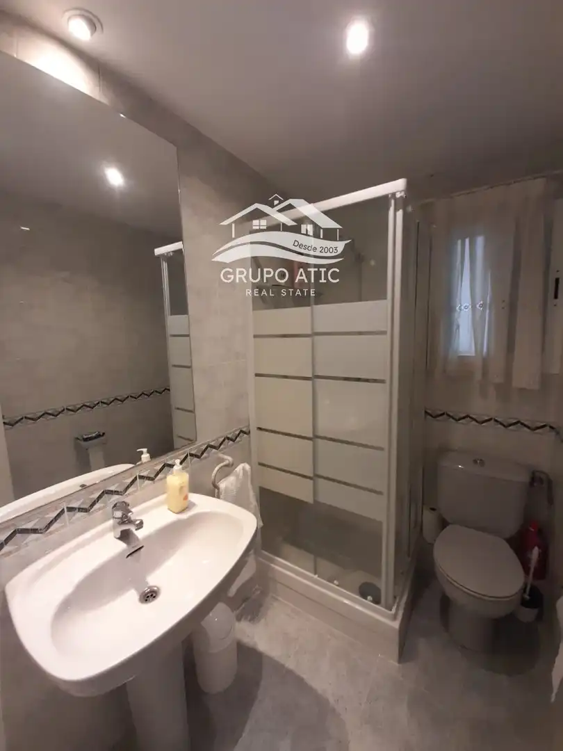 Badezimmer von Wohnungen zur Miete in Burriana / Borriana mit Heizung, Abstellraum und Möbliert