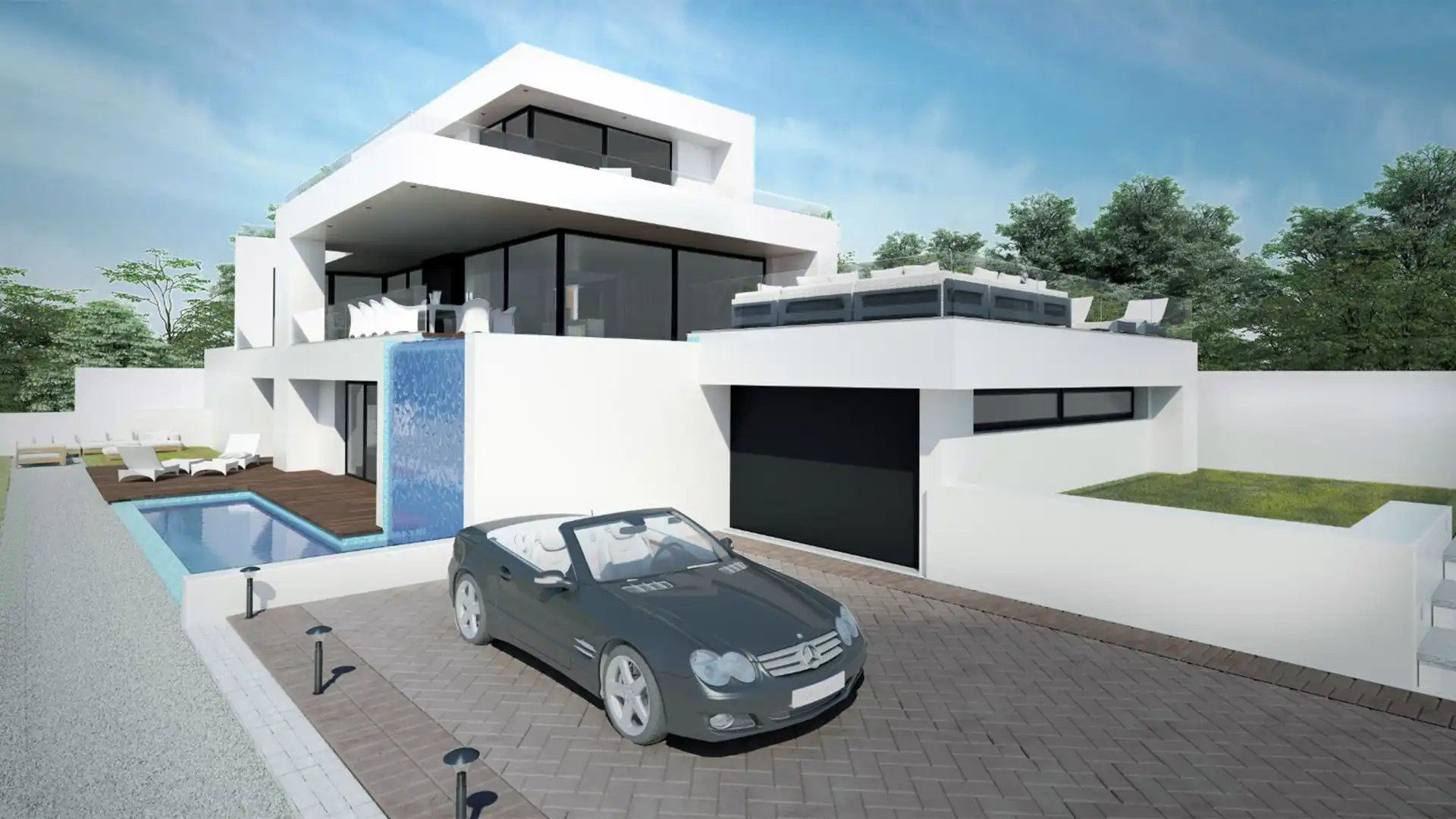 Villa con piscina in vendita a El Ràfol d'Almúnia, imagen 4