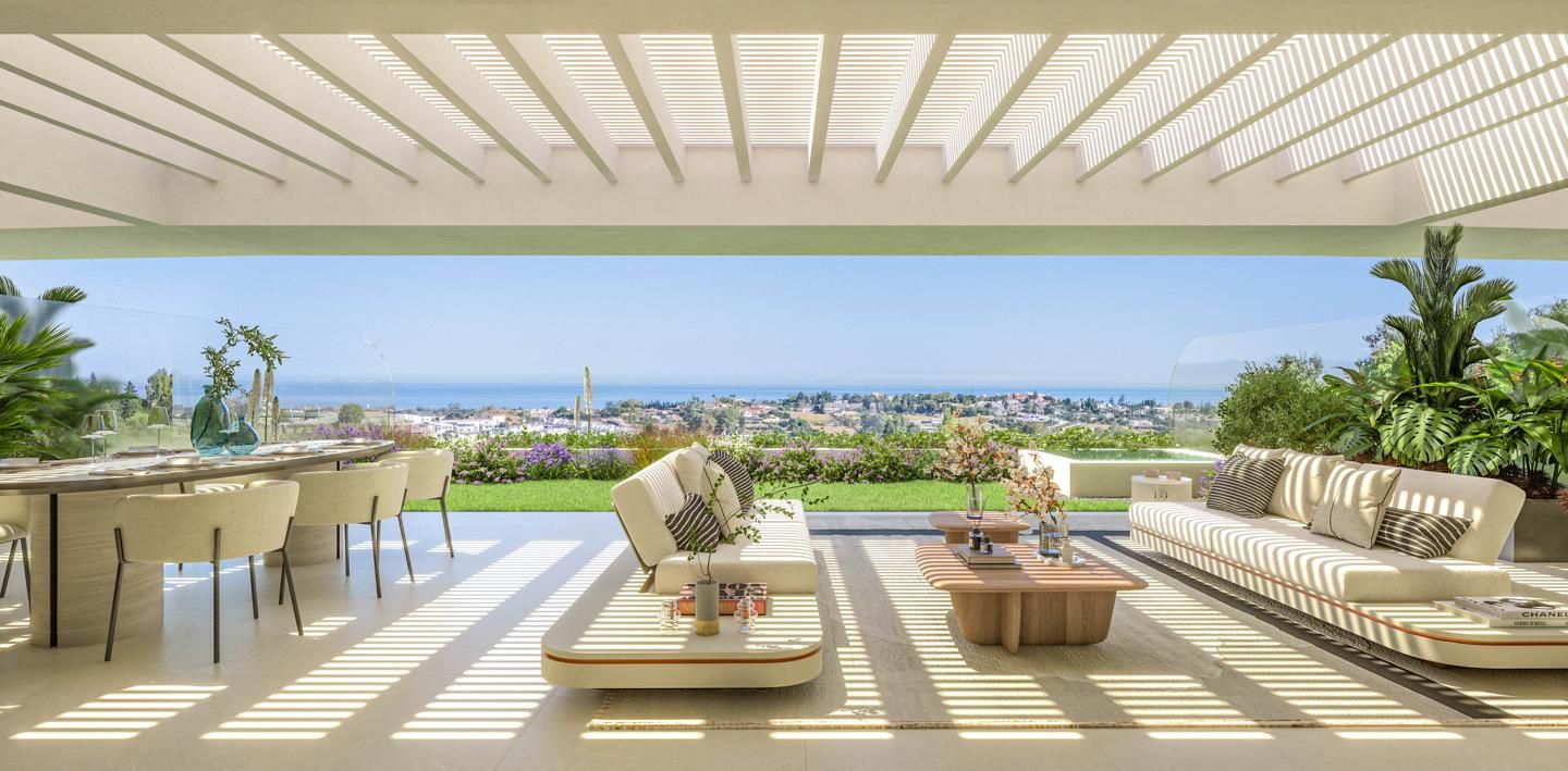 Terrace of Attic for sale in Benahavís  with Air Conditioner, Heating and Private garden