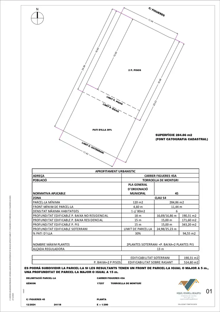 Residencial en venta en Torroella de Montgrí