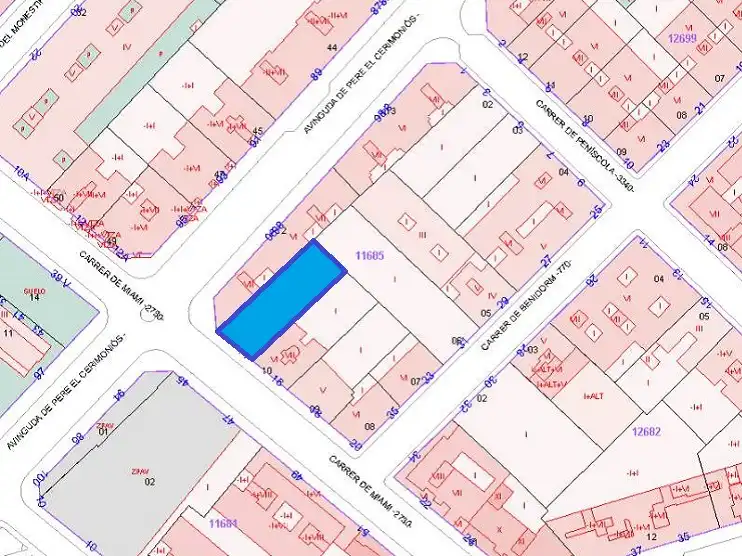 Wohnbaugrundstück zum Verkauf in Carrer de Miami 14, imagen 9