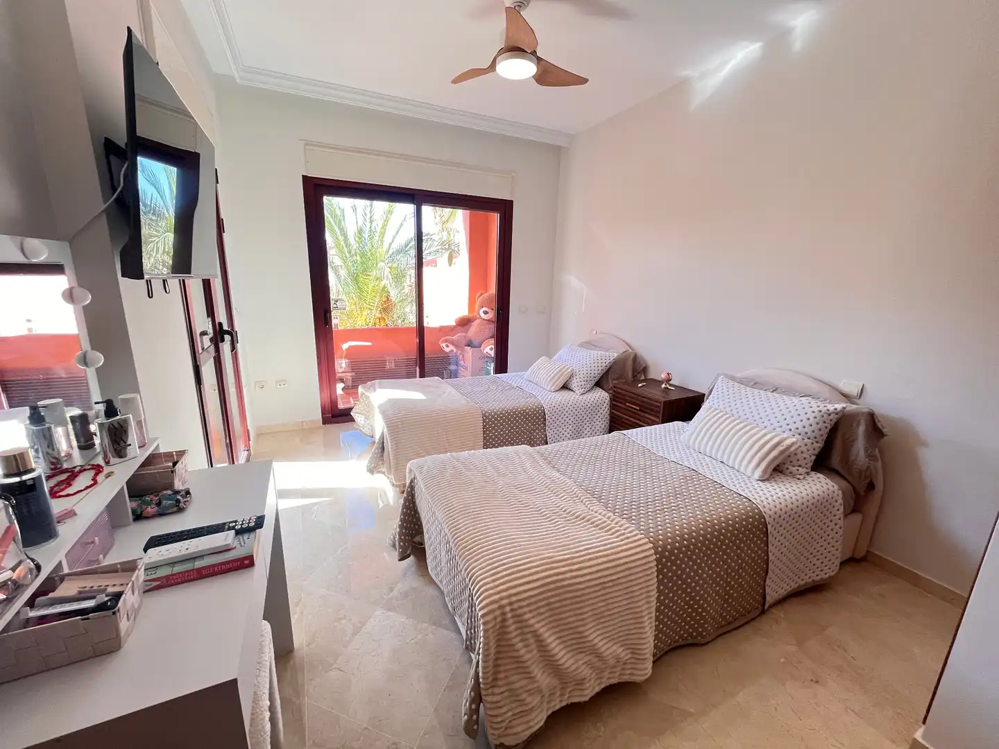 Bedroom of Attic for rent in Marbella  with Air Conditioner, Heating and Terrace