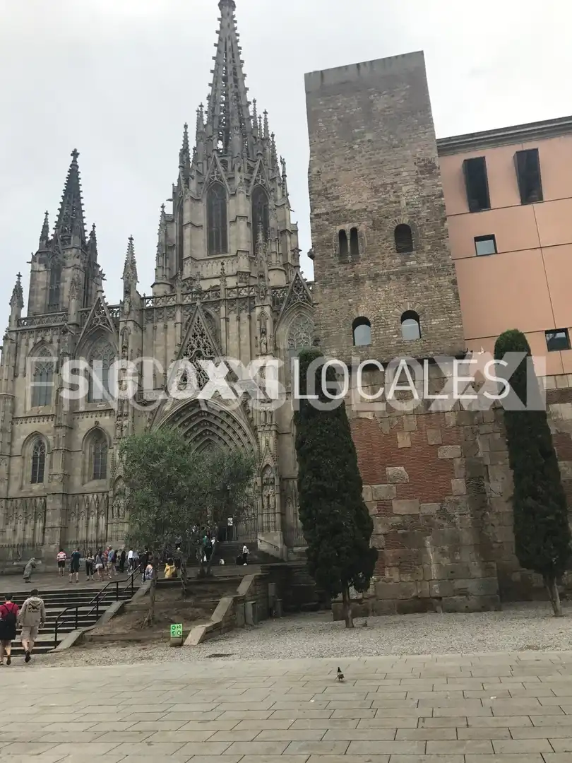 Vista exterior de Local de alquiler en Barcelona con Aire acondicionado