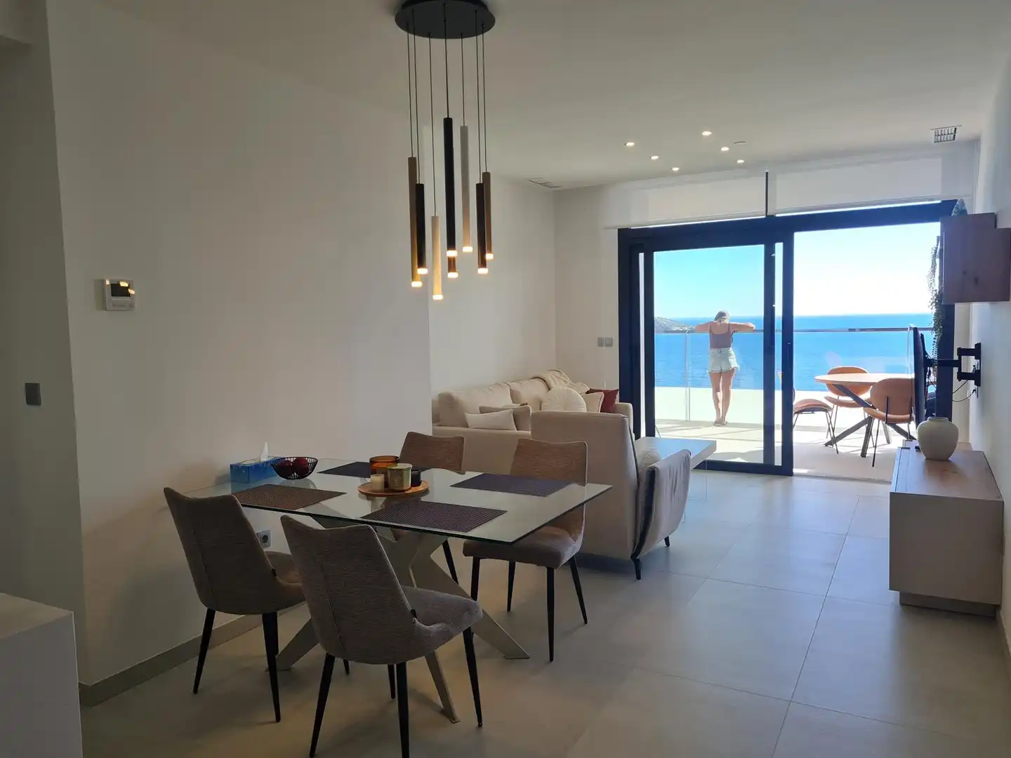 Comedor de Apartamento en venta en Benidorm con Aire acondicionado, Calefacción y Terraza