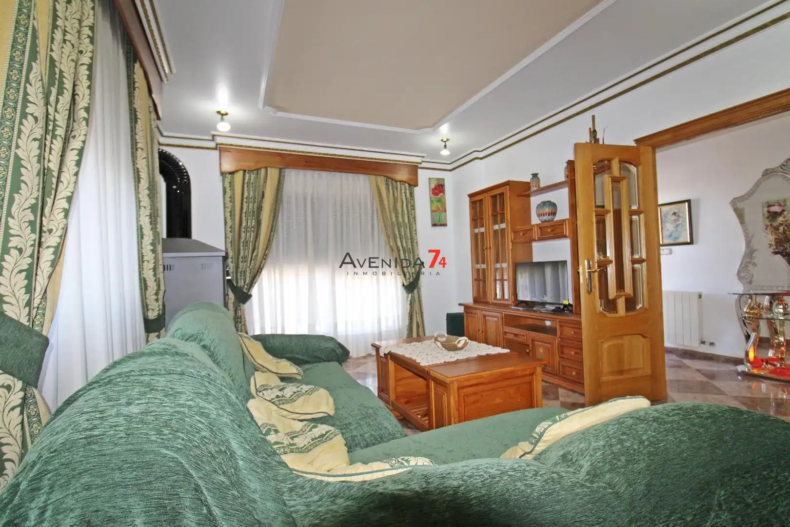 Sala d'estar de Casa o xalet en venda en Lorca amb Aire condicionat, Calefacció i Jardí privat