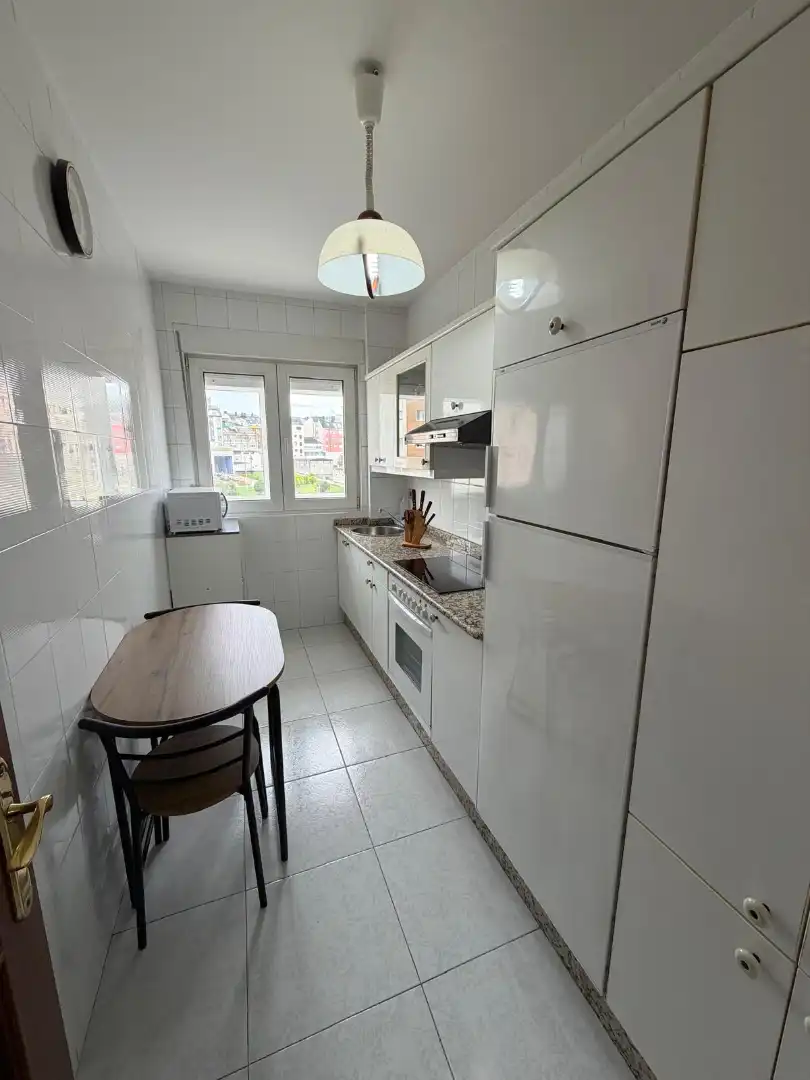 Kitchen of Flat for rent in Lugo  with Heating, Storage room and Furnished