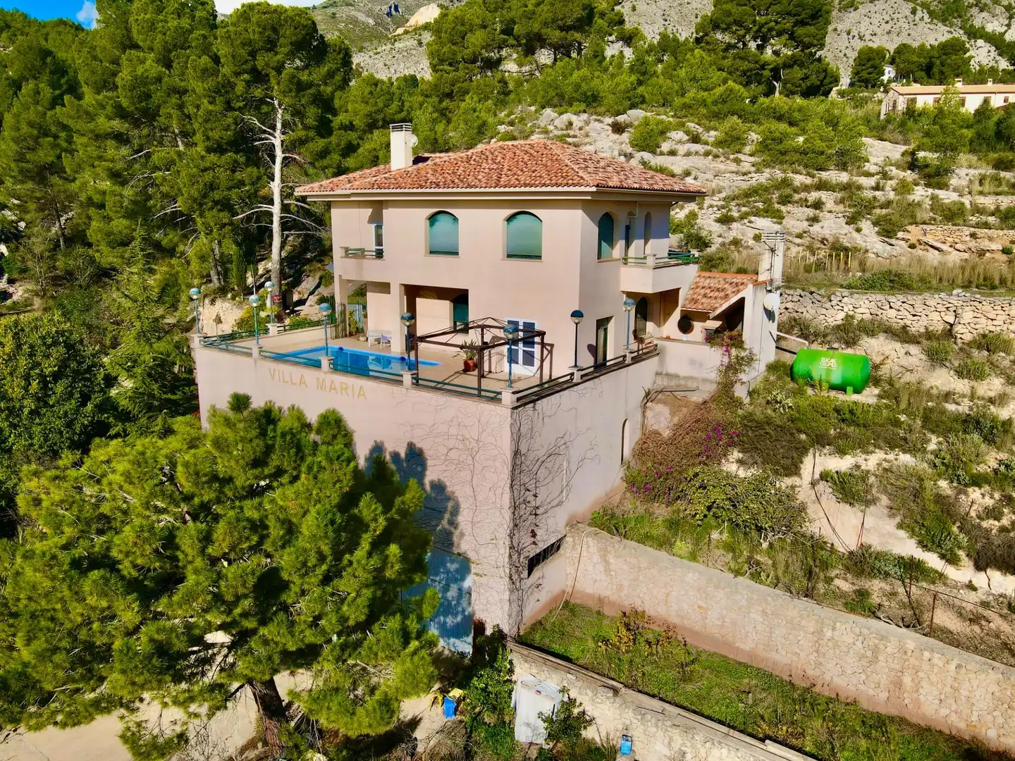 Exterior view of Houses for sale in Cocentaina  with Heating, Private garden and Parquet flooring
