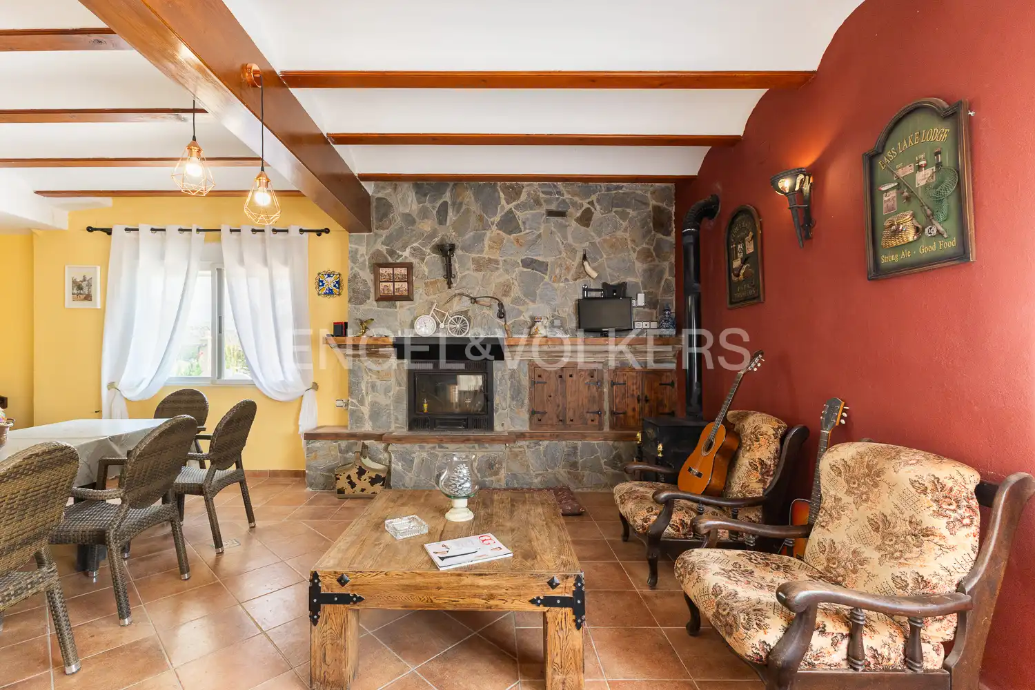 Sala de estar de Casa o chalet en venta en Casinos con Calefacción, Jardín privado y Terraza