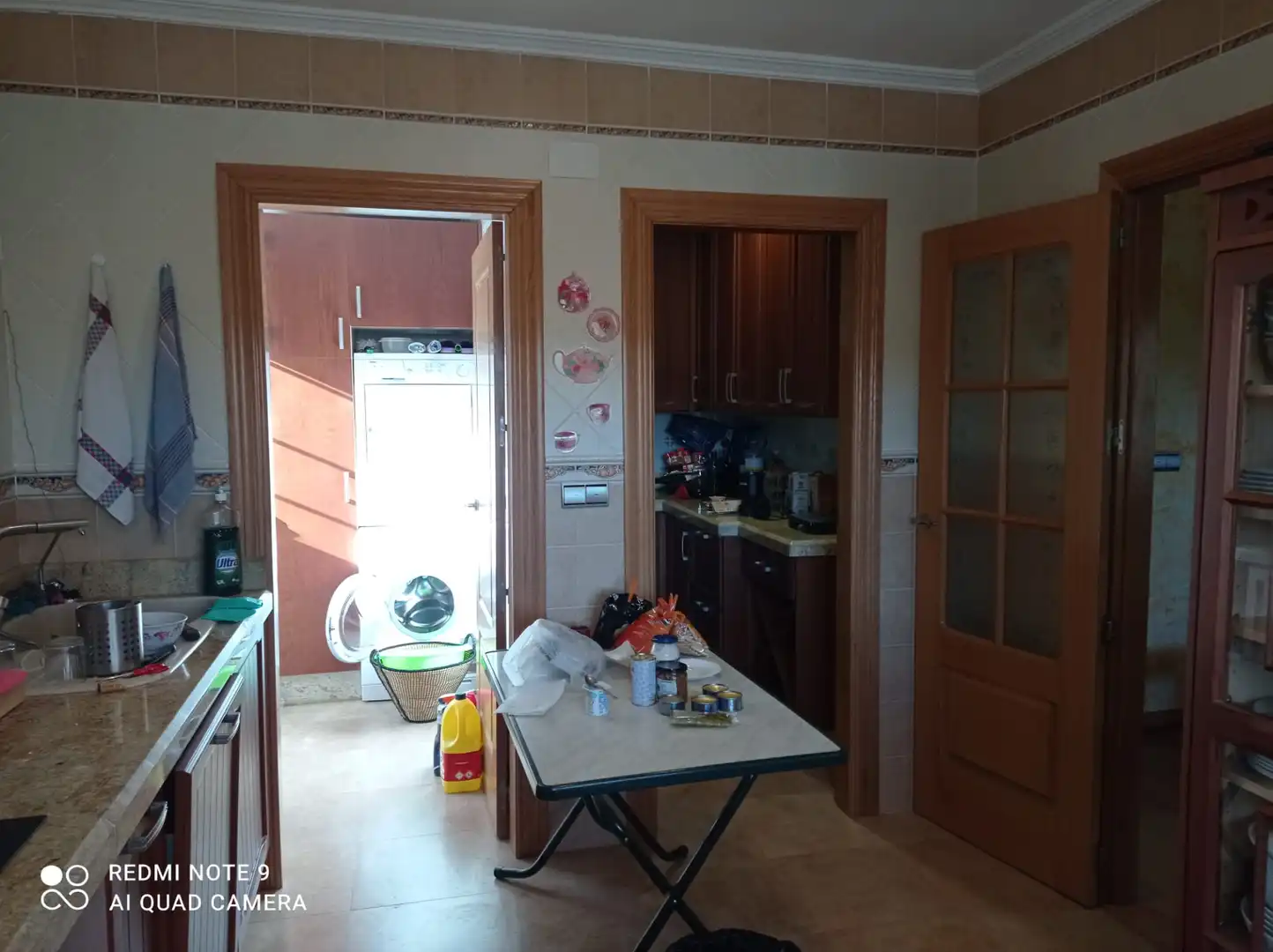 Cocina de Finca rústica en venta en Pétrola con Aire acondicionado, Calefacción y Jardín privado