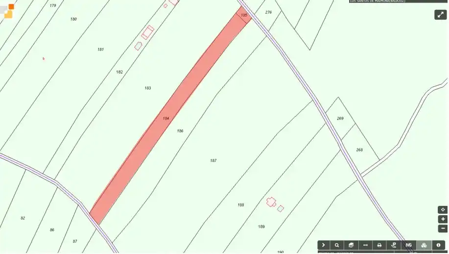Terreno en venta en Los Santos de Maimona