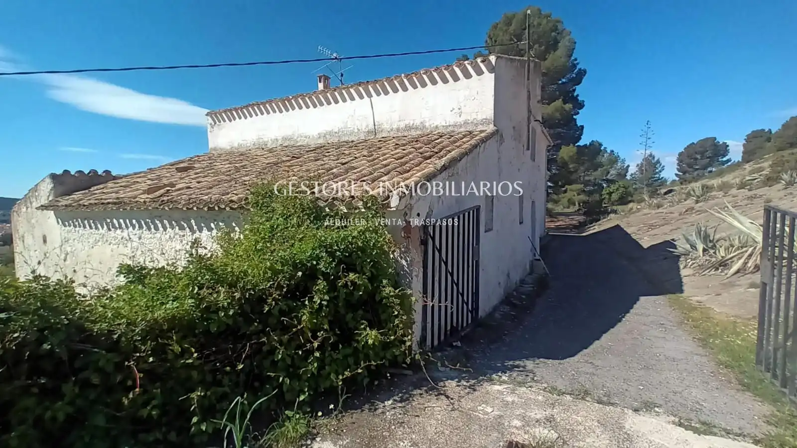 Vista exterior de Casa o chalet en venta en Ibi con Piscina