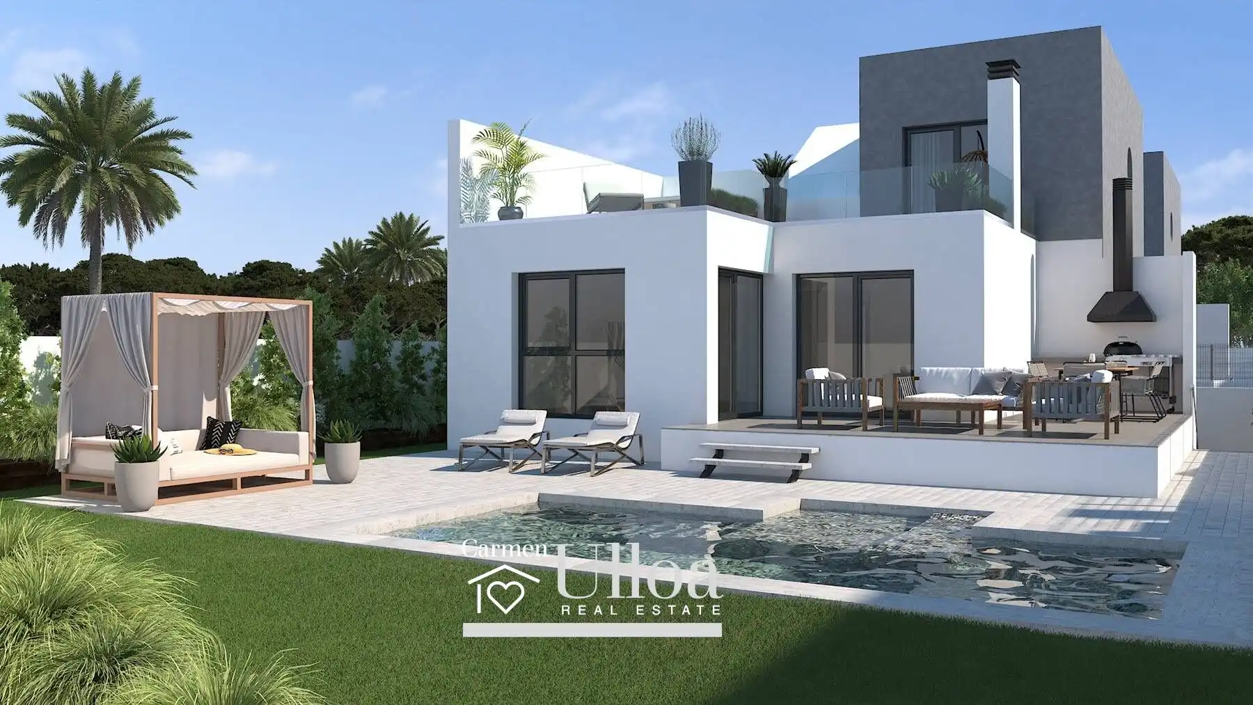 Casa o chalet en venta en Sant Joan d'Alacant con Aire acondicionado, Jardín privado y Terraza