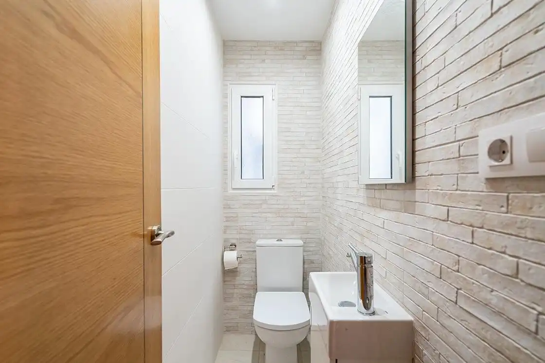 Bathroom of Flat for sale in Suances  with Heating, Terrace and Furnished