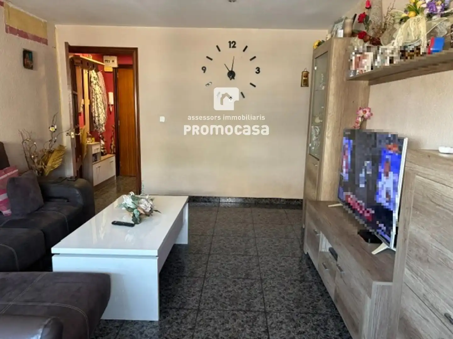 Sala de estar de Piso en venta en Badia del Vallès con Aire acondicionado, Terraza y Balcón