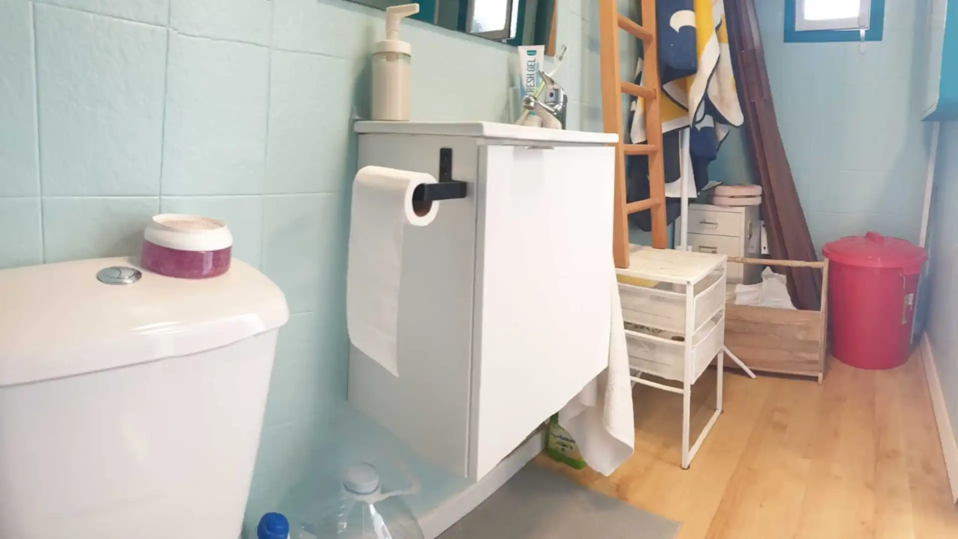 Badezimmer von Country house zum Verkauf in Terrer mit Heizung und Abstellraum