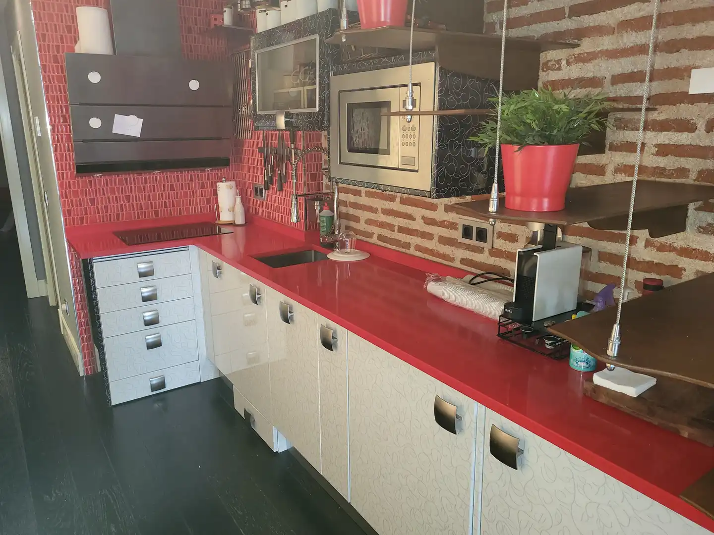 Cocina de Dúplex en venta en Navaluenga con Aire acondicionado y Balcón